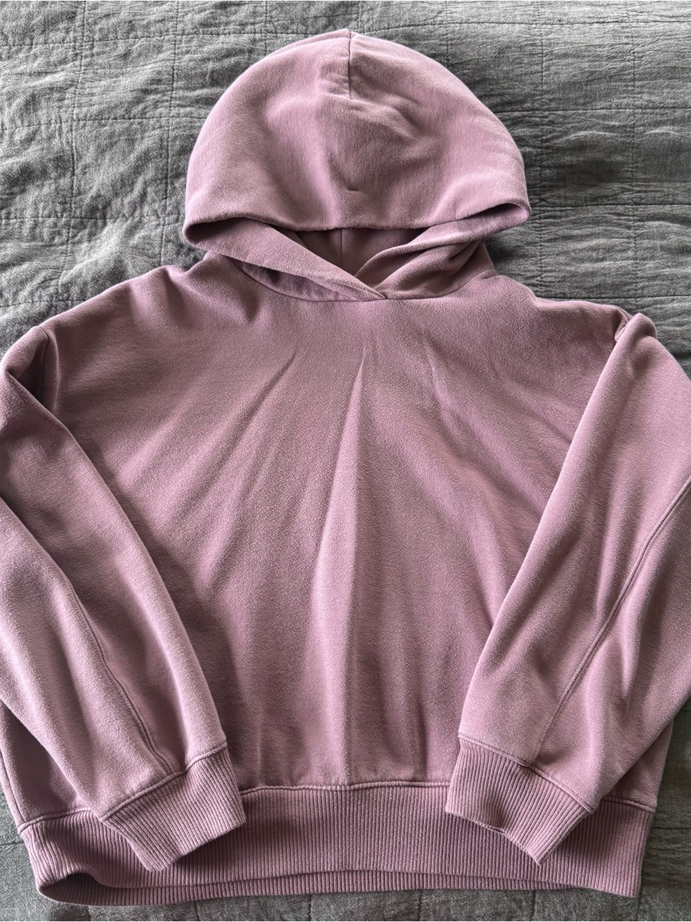 a new day Mauve Hoodie